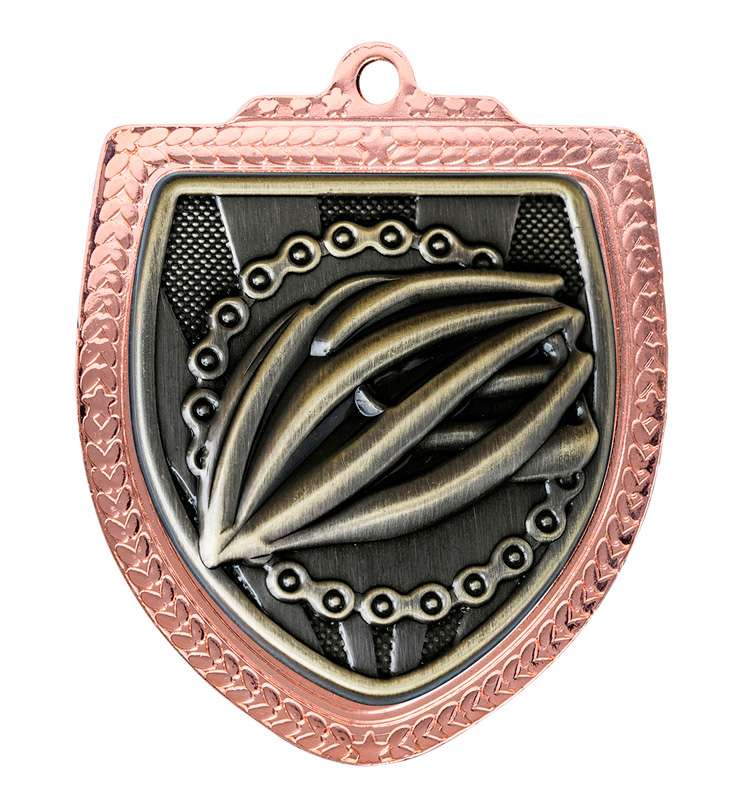 Shield Medal - Cycling