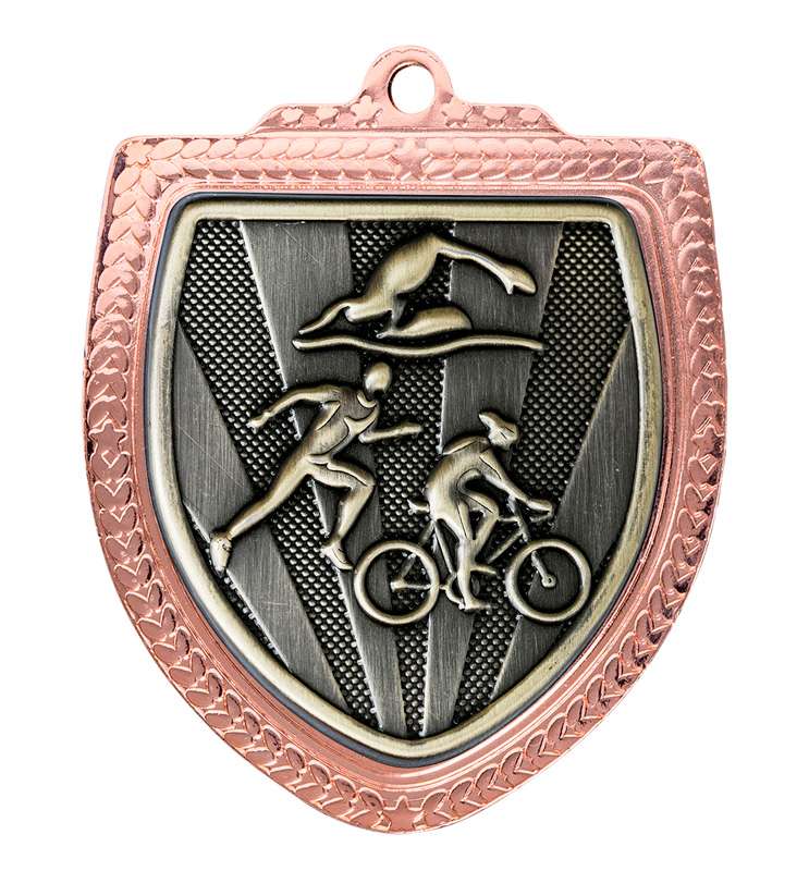 Shield Medal - Triathlon