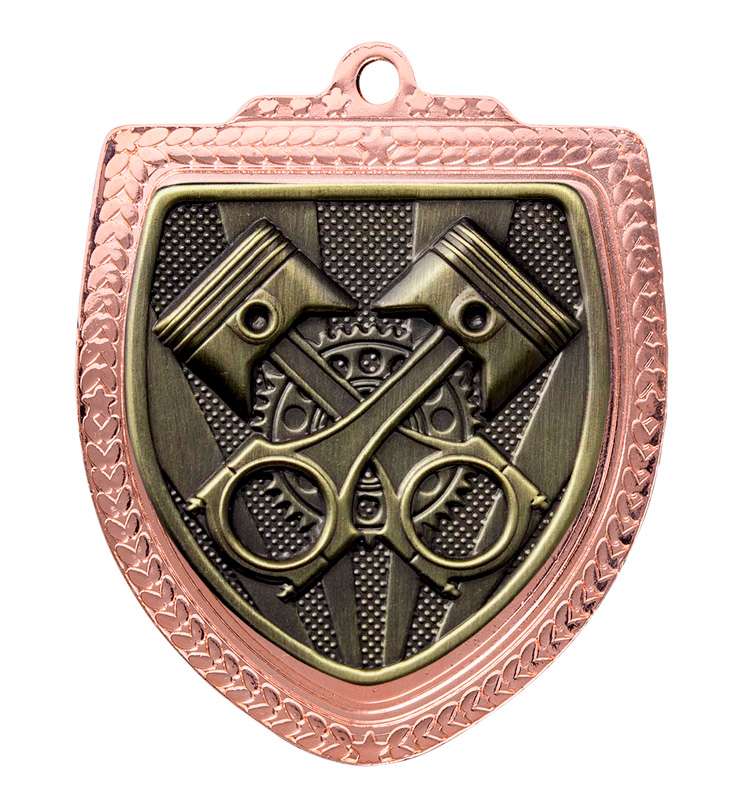 Shield Medal - MotorSport Pistons