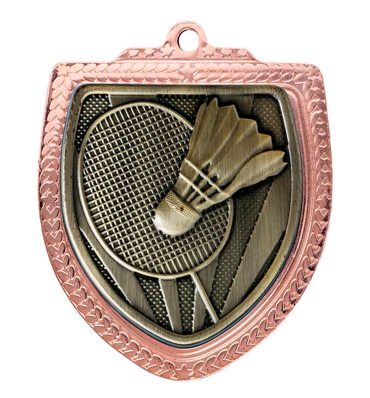 Shield Medal - Badminton