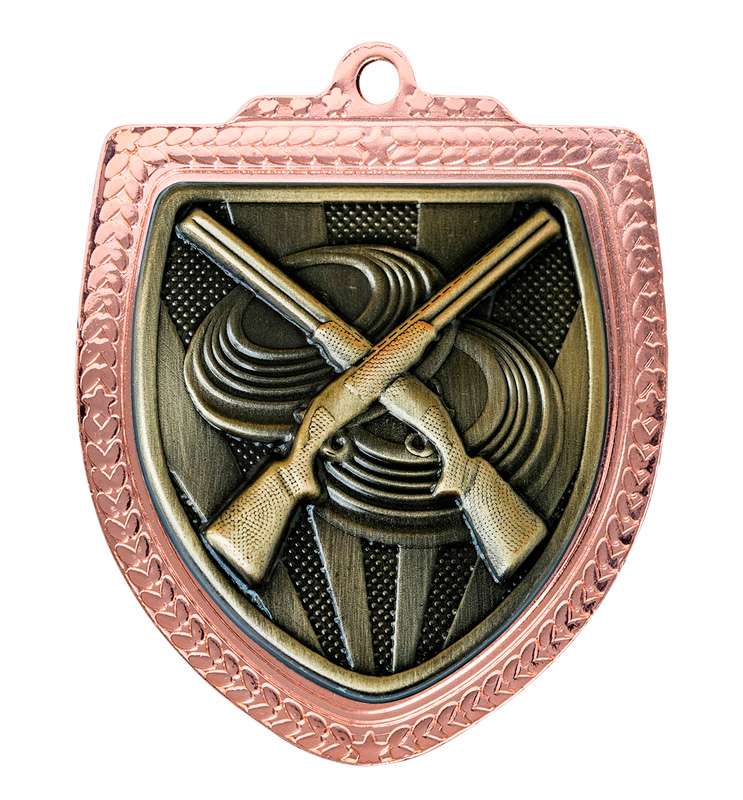 Shield Medal - Clay Pigeon Shooting