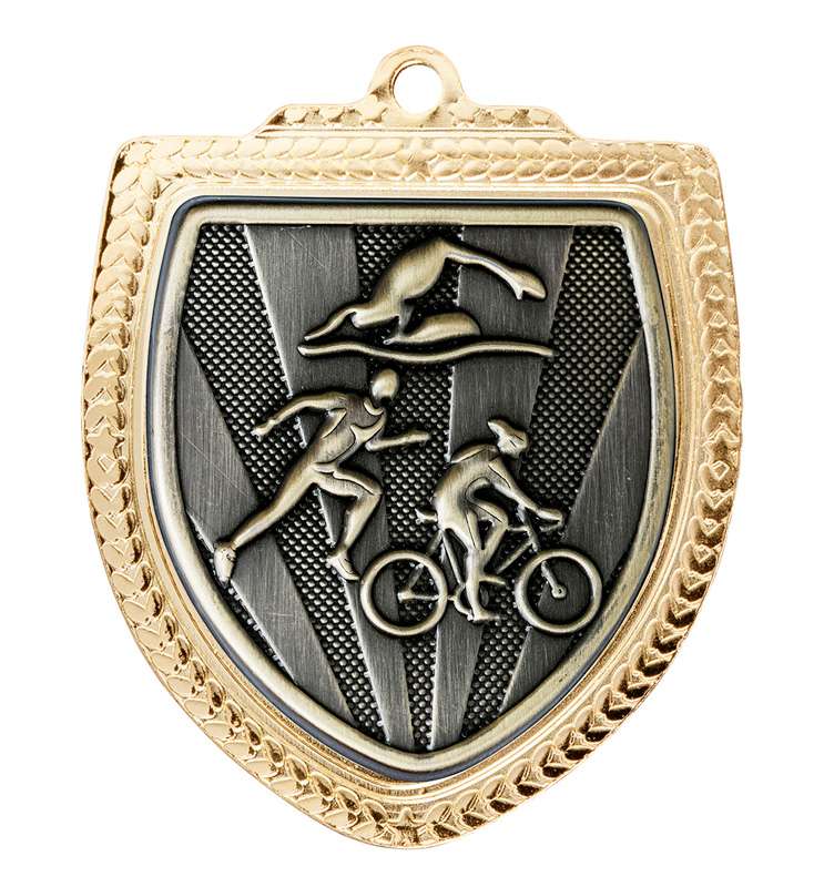 Shield Medal - Triathlon