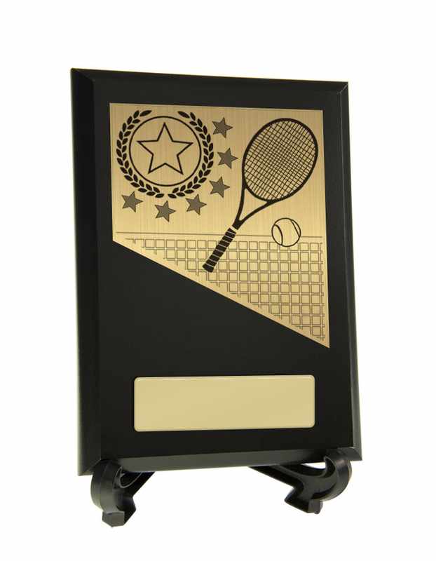 Plaque with Tennis Trim