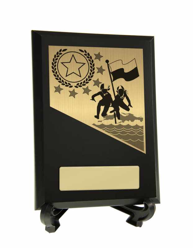 Plaque with Lifesaving Trim