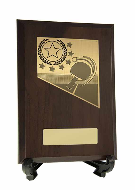 Plaque with Table Tennis Trim