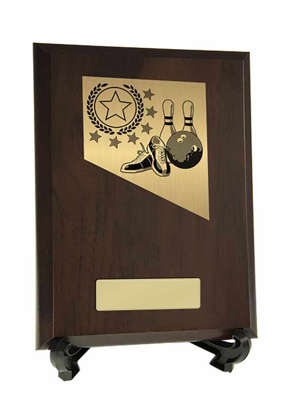 Plaque with Tenpin Trim