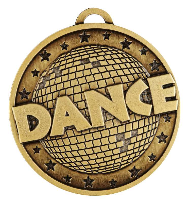 Dance Glitter Medal