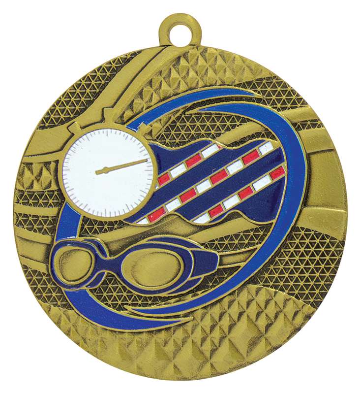Mosaic Swim Medal