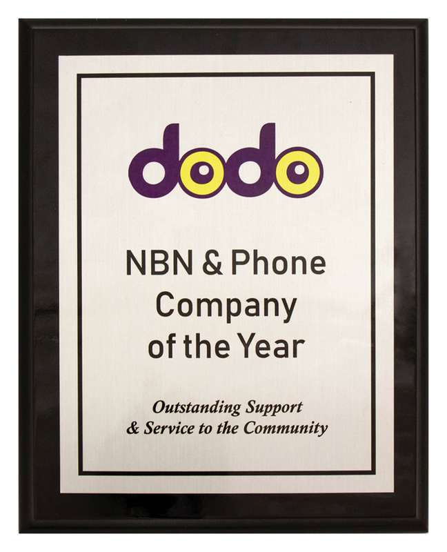 Colour Plaque - Silver