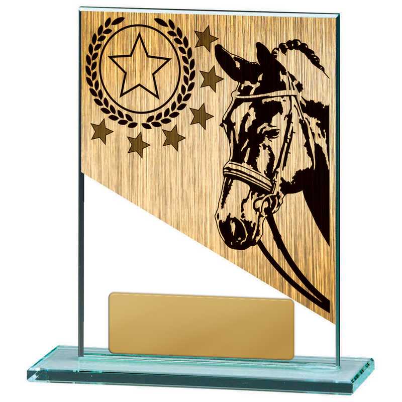 Horses Theme on Glass