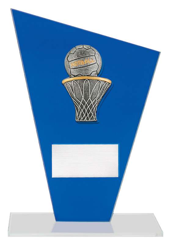 Cobalt Glass - Netball