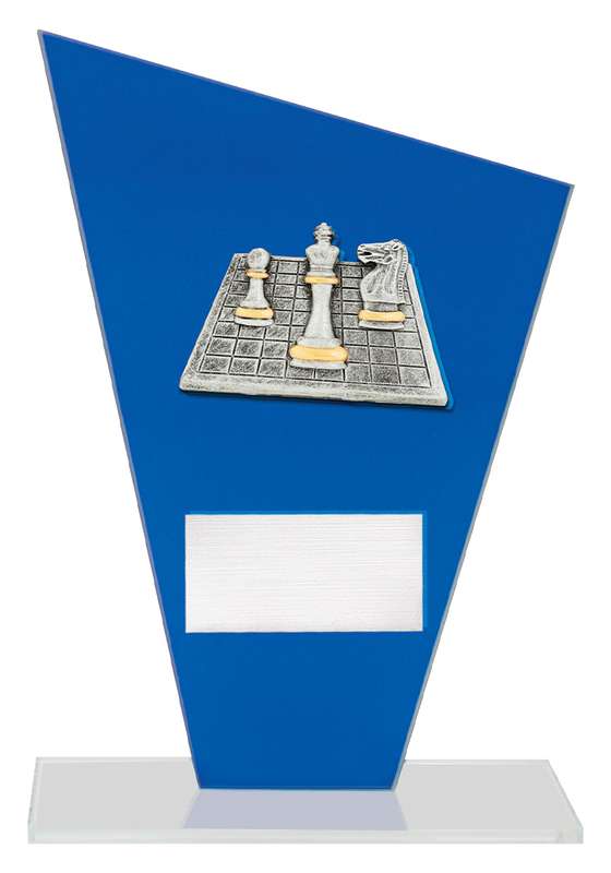 Cobalt Glass - Chess