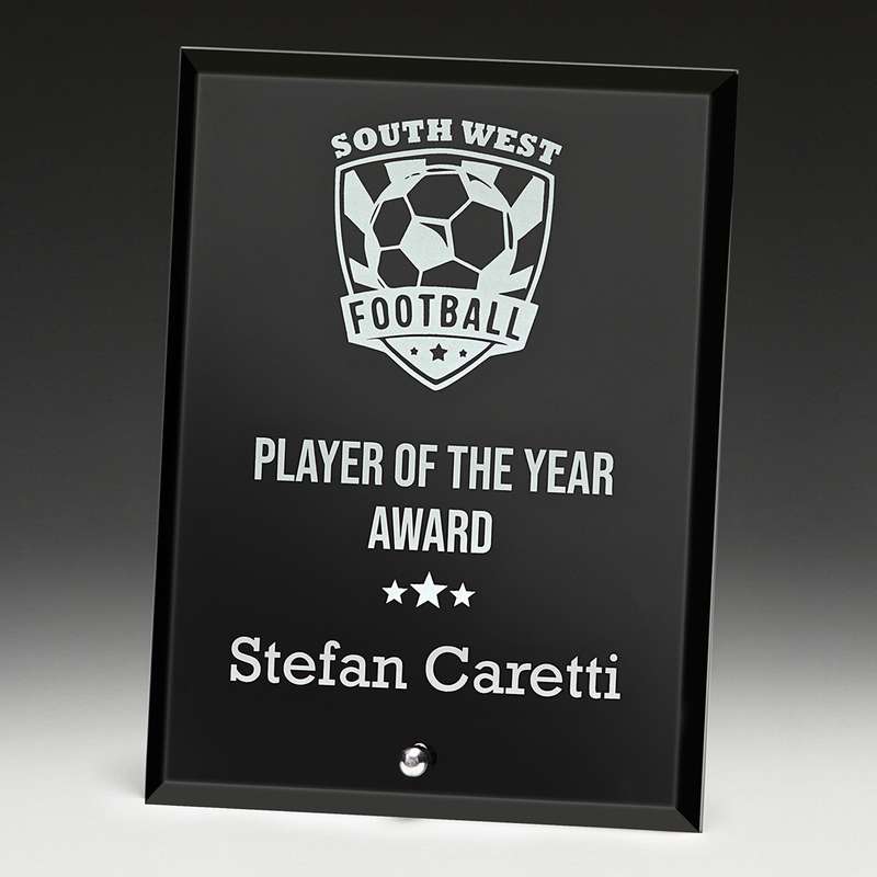 Radiant Plaque Black