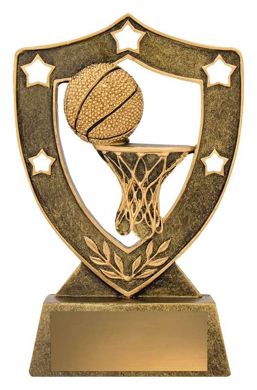 Basketball Gold Shield