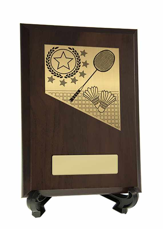Badminton Theme on Plaque