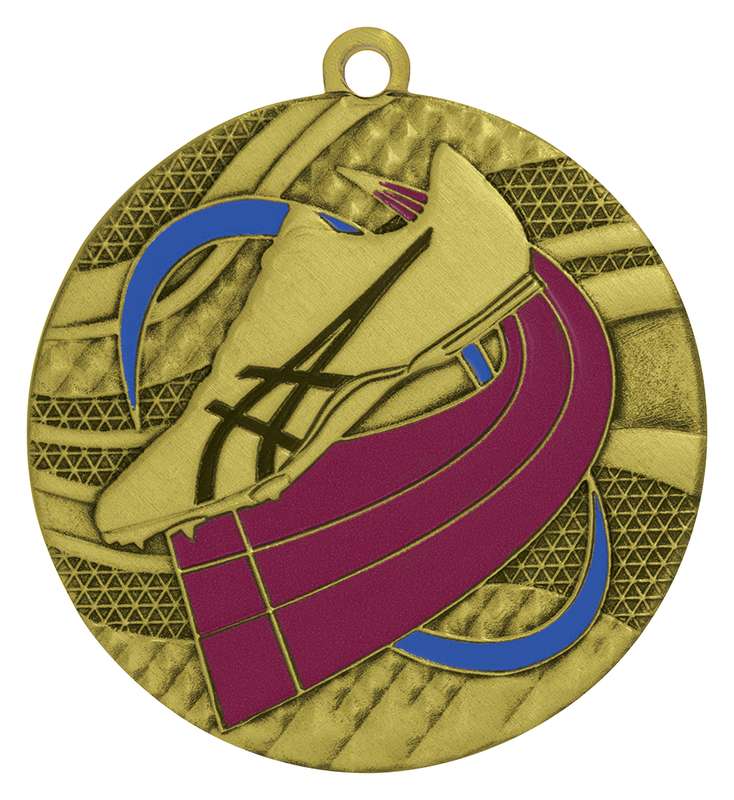 Track Mosaic Medal