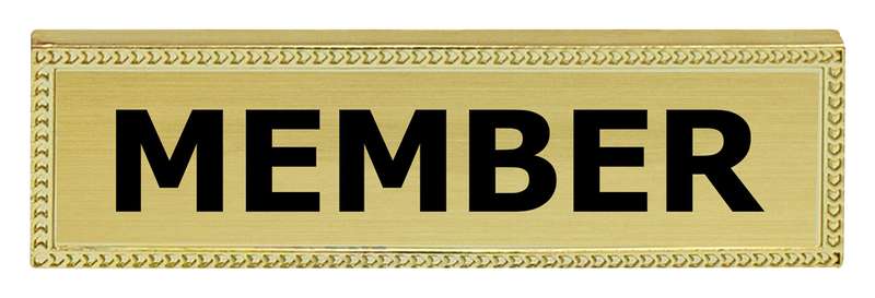 Alloy Name Bar Badge