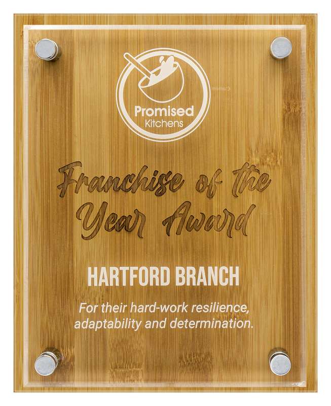 Bamboo Floating Plaque