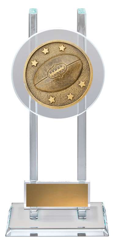 Aussie Rules Spartan Glass