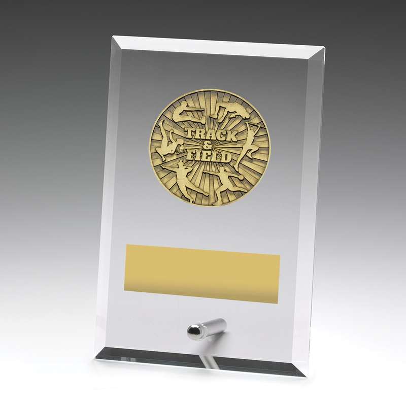 Glass Plaques - Track & Field