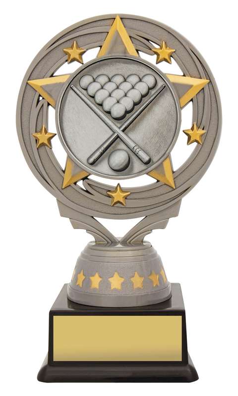 Silver Pool / Snooker Torch