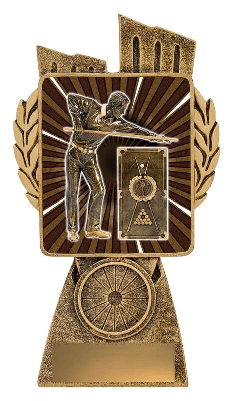 Antique Gold Lynx - Snooker / Pool