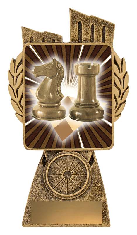 Antique Gold Lynx - Chess